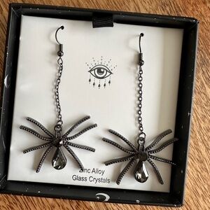 Eye Candy Spider Earrings